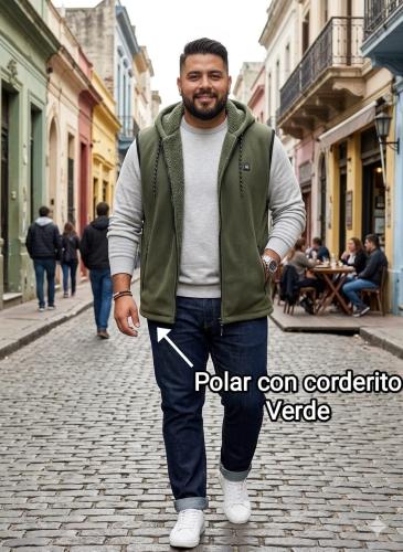 Polar con Corderito Talles Reales - Miniatura 3