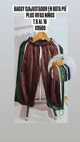 Baggy C/ajustador Plus Vifas Niños