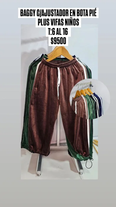 Baggy C/ajustador Plus Vifas Niños