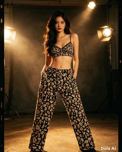 Pijama Animal Print para Mujer Abrigado Calidad Premium.
