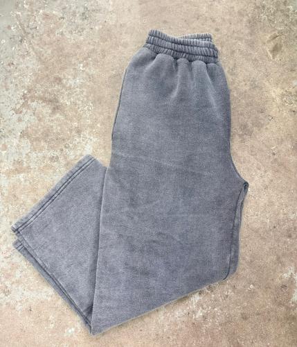 Jogging Baggy Acid Wash Algodón Peinado Frisado - Miniatura 3