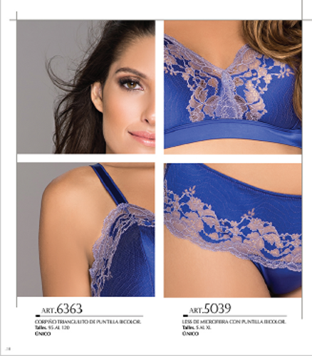Corpiño Microfibra y Puntilla -talles Especiales - Lody Perfect - Miniatura 5