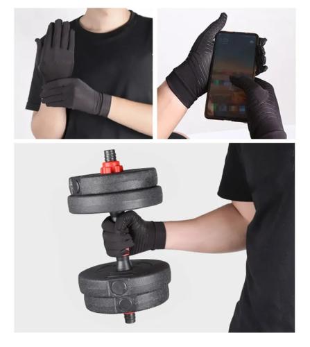 Pack de 12 Guantes Compresión Antideslizante Táctil  Hombre, Invierno, Día del Padre - Miniatura 2