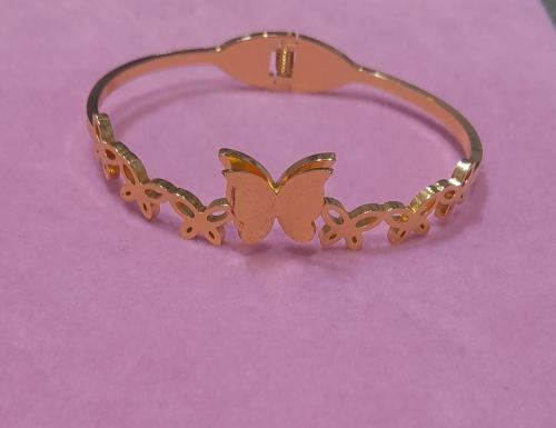 Pulseras de Acero Quirúrgico Dorado - Miniatura 2