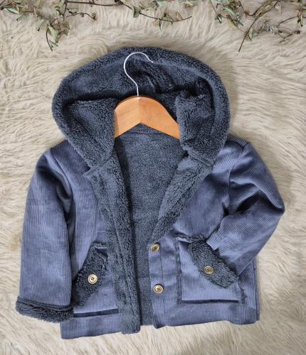 Tapadito Unisex Corderoy con Peluche Super Abrigados - Miniatura 3
