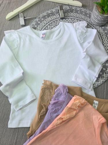 Camiseta con Volados Broderie