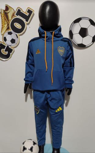 Conjunto Bordado Boca River Argentina Niños - Miniatura 1