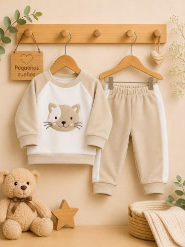 Conjunto Gatito Plush con Piel - Miniatura 2