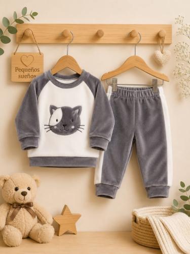 Conjunto Gatito Plush con Piel - Miniatura 3