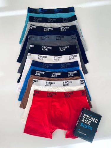 (art:st155e) T/especial Boxer Stoneage Liso Hombre Original