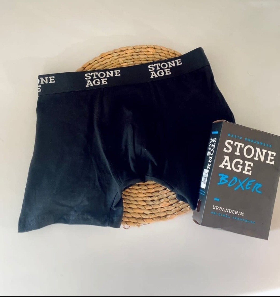 (art:st155e) T/especial Boxer Stoneage Liso Hombre Original - Imagen 6