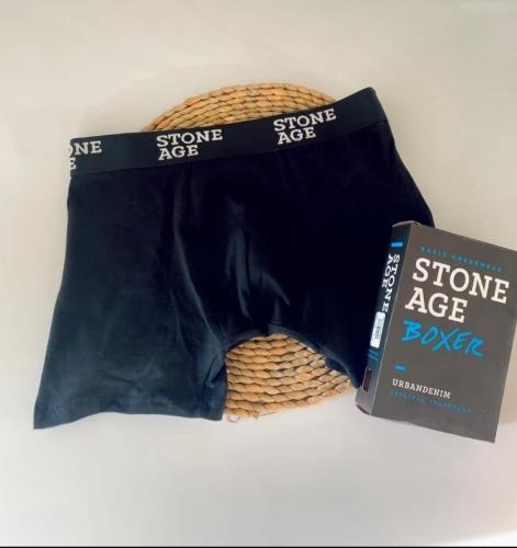 (art:st155e) T/especial Boxer Stoneage Liso Hombre Original - Miniatura 6