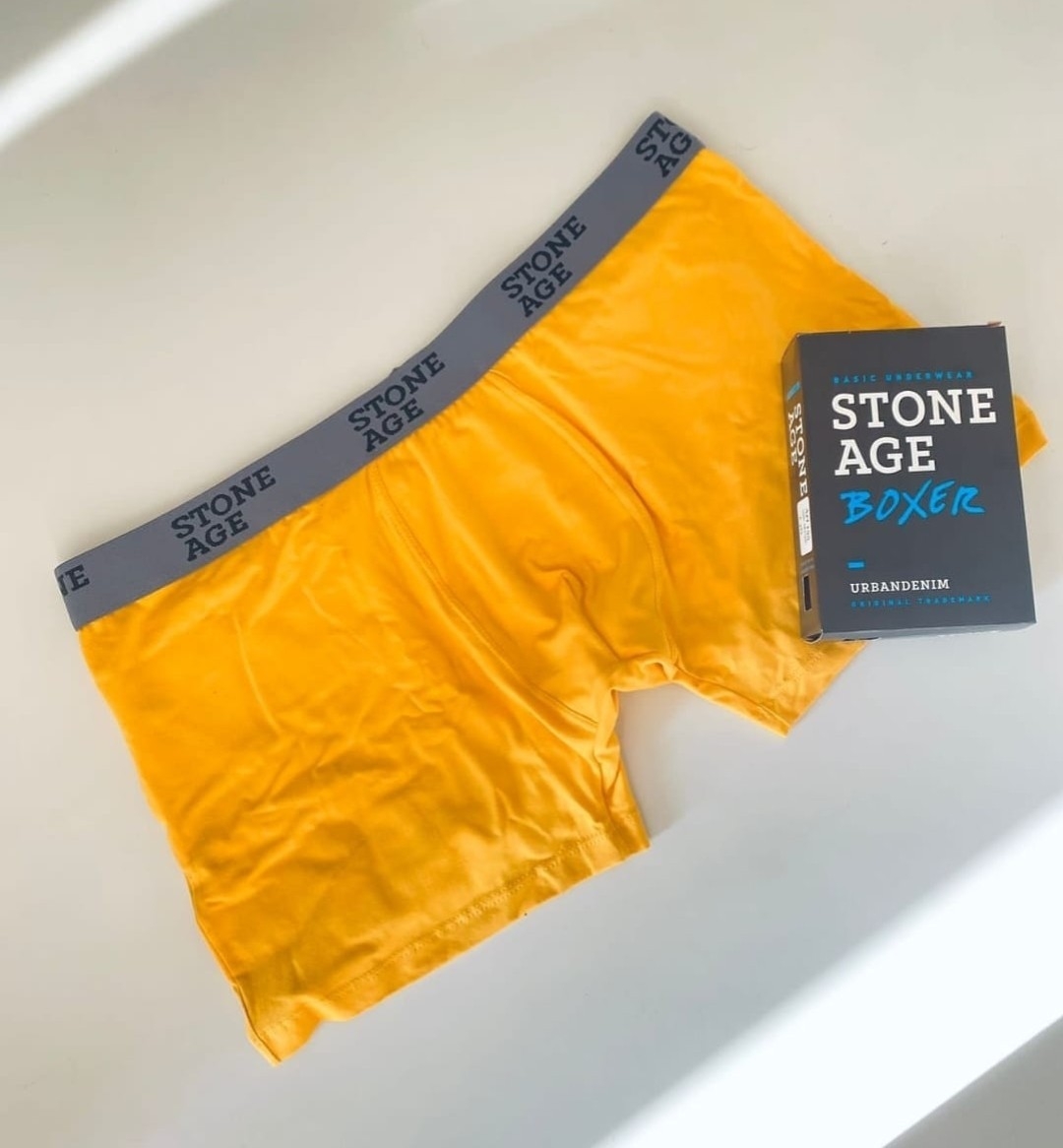 (art:st155e) T/especial Boxer Stoneage Liso Hombre Original - Imagen 7