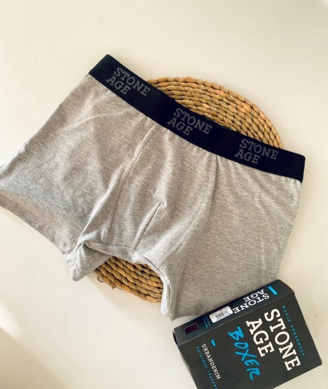 (art:st155e) T/especial Boxer Stoneage Liso Hombre Original - Imagen 8