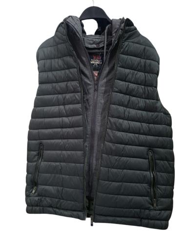 Chaleco con Piel, Lisos Marca Yd