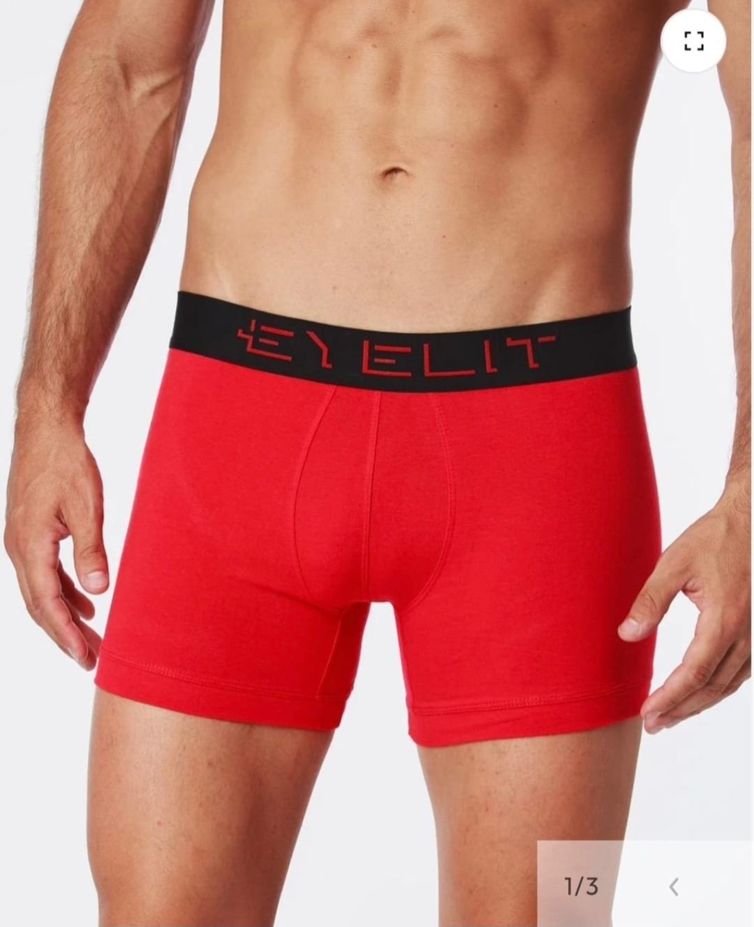 (art:594) Eyelit Boxer Hombre Liso - Imagen 6