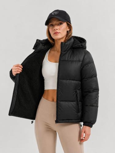 Puffer con Corderito Importada