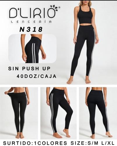 Calza Todo Negro sin Frunce