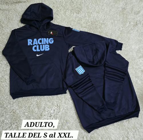 Buzo con Capucha, Racingclub