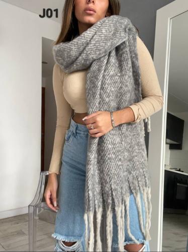 Bufandones Nubes 12 X 80.000
