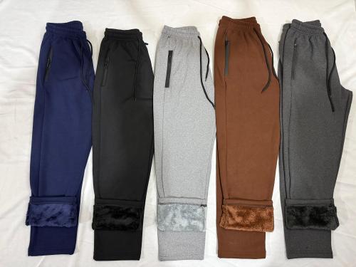 Pant.jersey con Piel