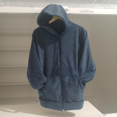 Campera Plush con Piel - Hombre