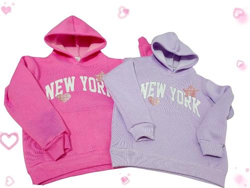 Buzos Canguro Ny de Nena Friza Premiun - Miniatura 2