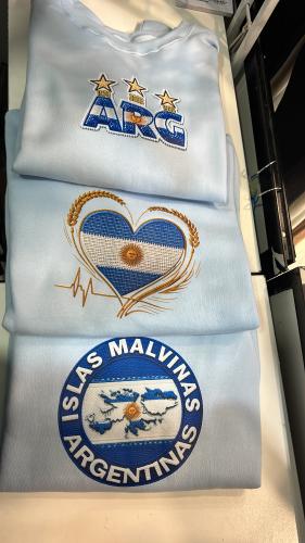 Buzos Estampados Friza Peinada  de la Selección Argentina - Miniatura 2