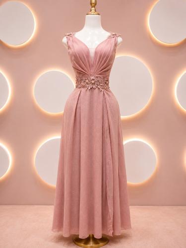 Vestido Bordado Flor - Miniatura 5