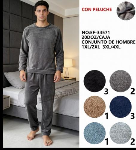 Pijama Hombre Plush con Peluche
