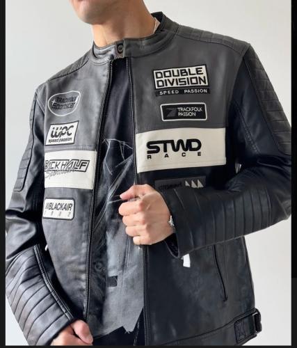 Campera Eco Cuero de Hombre - Miniatura 3