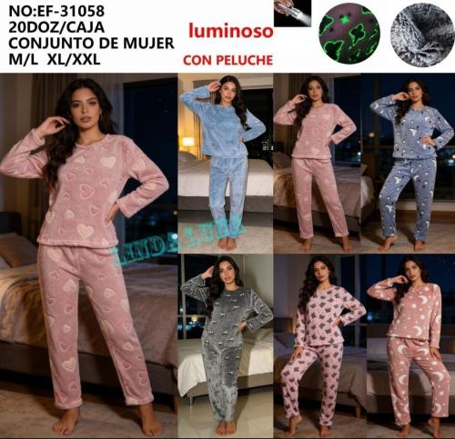 Pijama Luminoso con Peluche