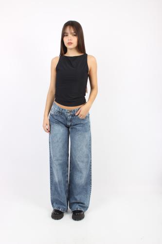 Wide Leg Azul