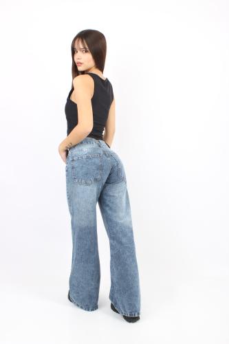 Wide Leg Azul - Miniatura 2