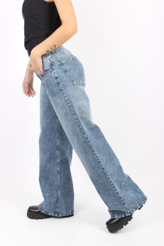 Wide Leg Azul - Miniatura 3
