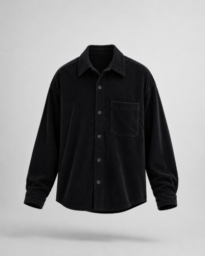 Camisa Corderoy Hombre con Bolsillo - Miniatura 2