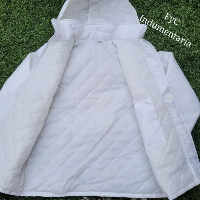 Campera Blanca de Carniceros