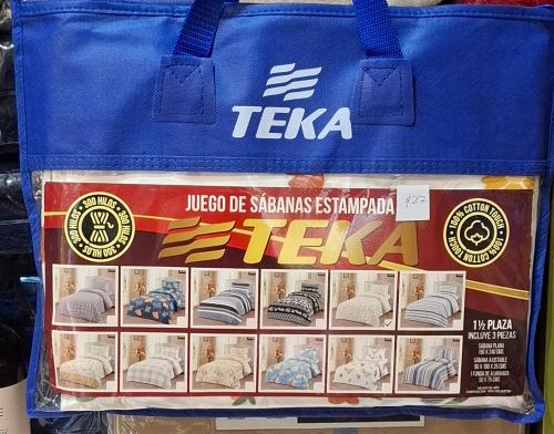 Sabanas Tema 1/12 100%algodon