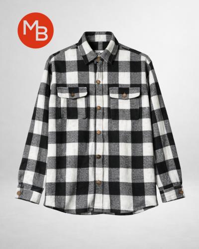 Camisaco a Cuadros Doble Tapa Bolsillo - Miniatura 6