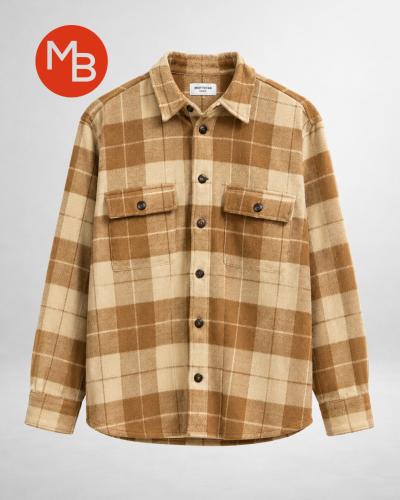 Camisaco a Cuadros Doble Tapa Bolsillo - Miniatura 7