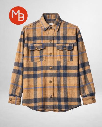 Camisaco a Cuadros Doble Tapa Bolsillo - Miniatura 8