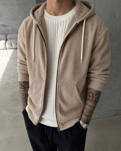 Campera Plush con Piel - Miniatura 3