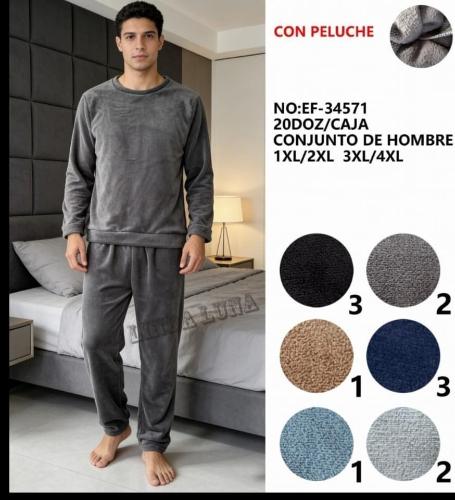 Pijama de Hombre Linda Luna con Plush