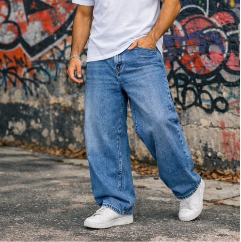 Pantalon de Jean  Baggy Con/sin Carpintero