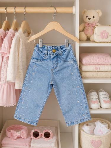 Jeans Beba con Brillo