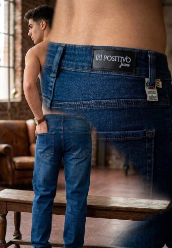 Pantalón Jeans Clásico Recto - Miniatura 2