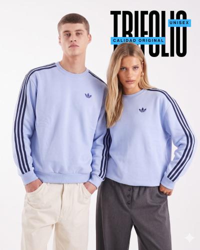 Buzo Adidas Over Trifolio Unisex Premium - Miniatura 3