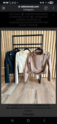 Campera Gamuzada Sued Isabella