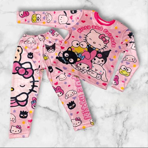 Kitty And Friends Pijama (plush Bifaz)