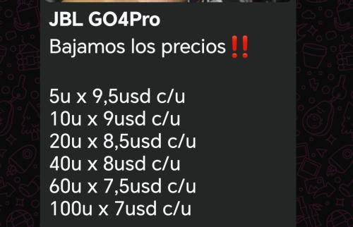 Parlantes Jbl Go4pro - Miniatura 2
